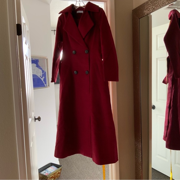 Long wool winter coat - Picture 6 of 6